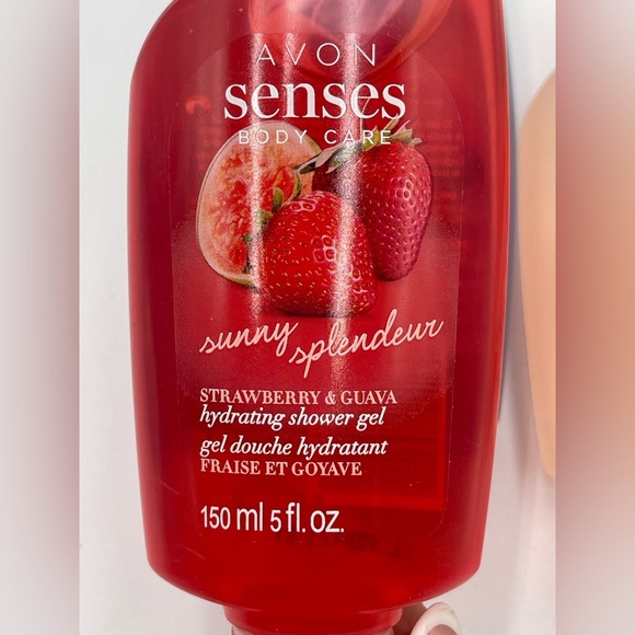 5 Avon Senses Body Care Shower Gel Hanging Bottles Assorted Scents NEW - Picture 8 of 8